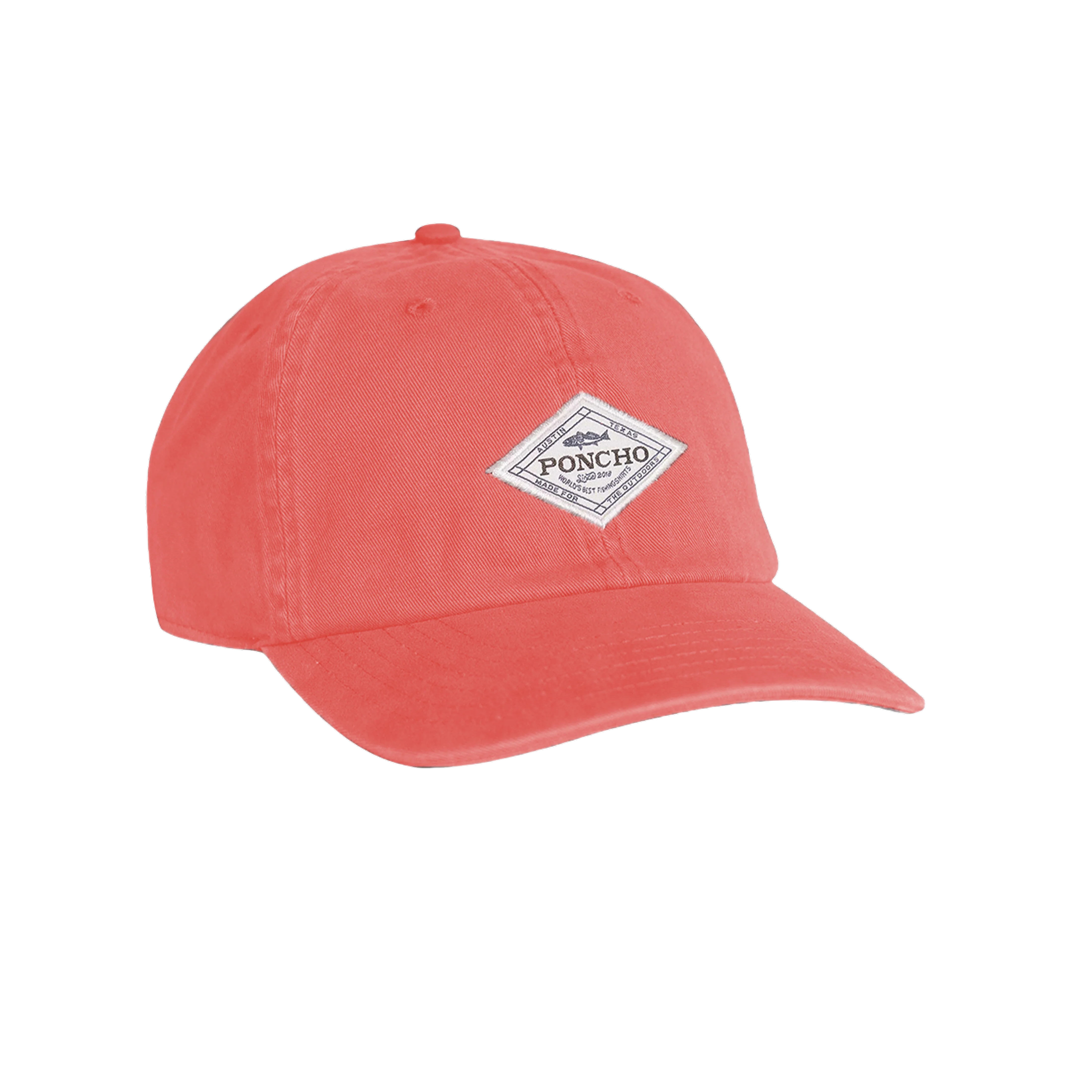 Salmon Diamond Patch Hat